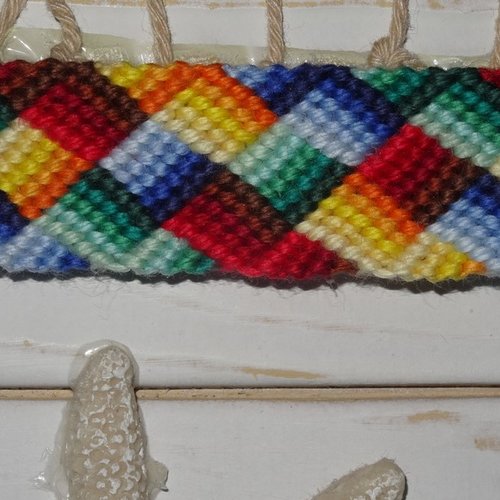 Bracelet brésilien "tressage de 4 dégradés"