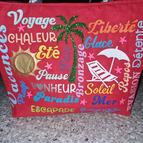 Sac cabas  « esprit libre » – énergie d’été