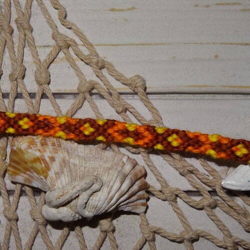Bracelet bréslien "petit automnale"