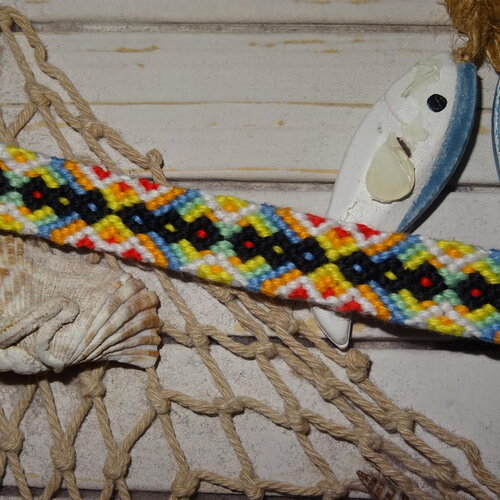 Bracelet brésilien "vers l'infini et l'au delà"