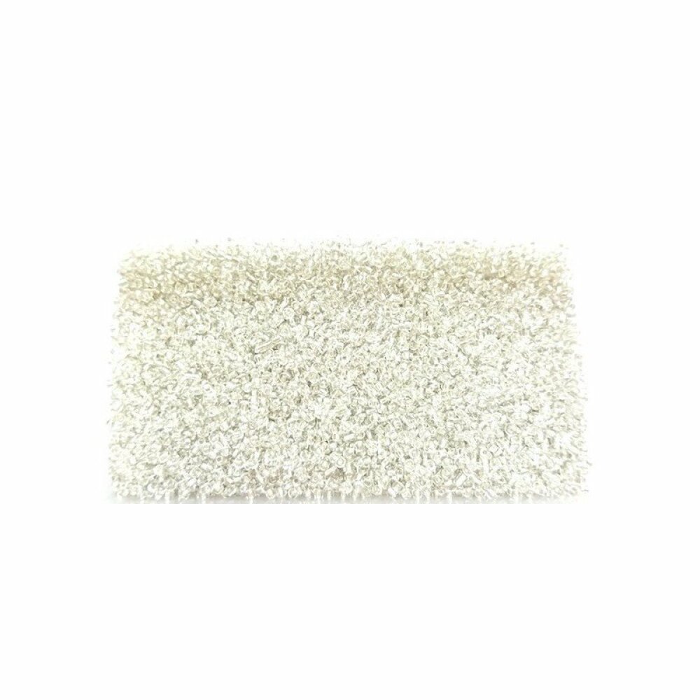 10//0 Perles de Rocailles en Verre Blanc Argent Ligné 2mm 20 Grammes