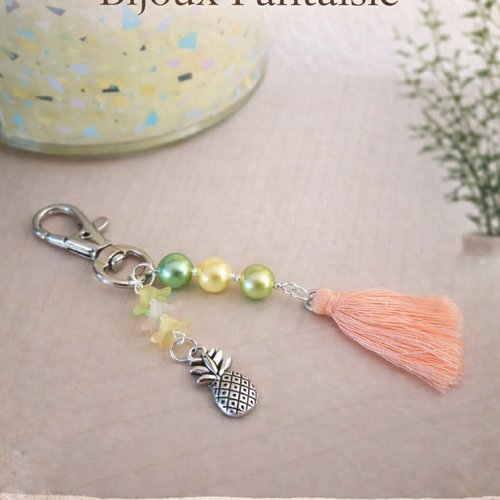 Porte clé ananas