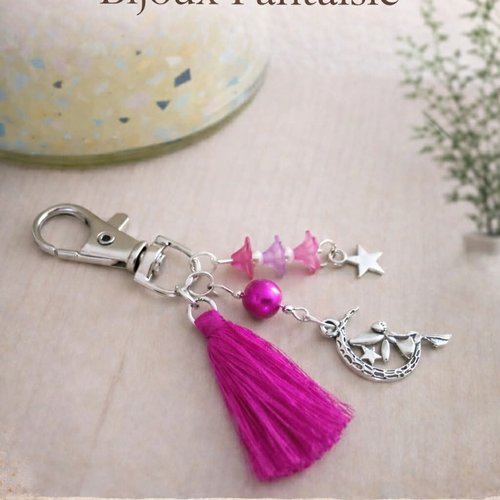 Porte clé fée