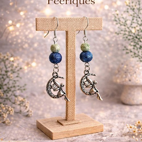 Boucle d'oreille fée