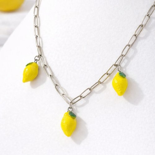 Collier "citron"
