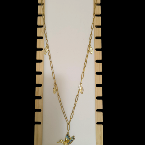 Collier "oiseau mouche"
