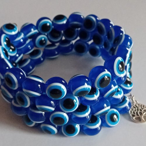 Bracelet œil  turc porte bonheur