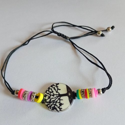 Bracelet cheville mon arbre de vie