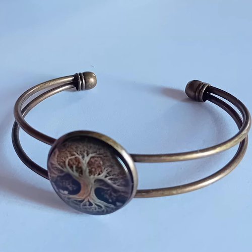 Bracelet arbre de vie theme la forêt