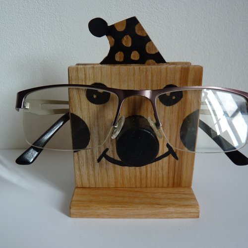 1 pc porte lunettes en bois support de support de lunettes - Temu France