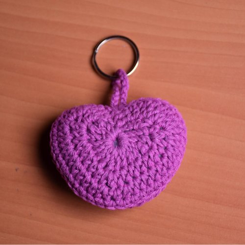 Porte-clef coeur