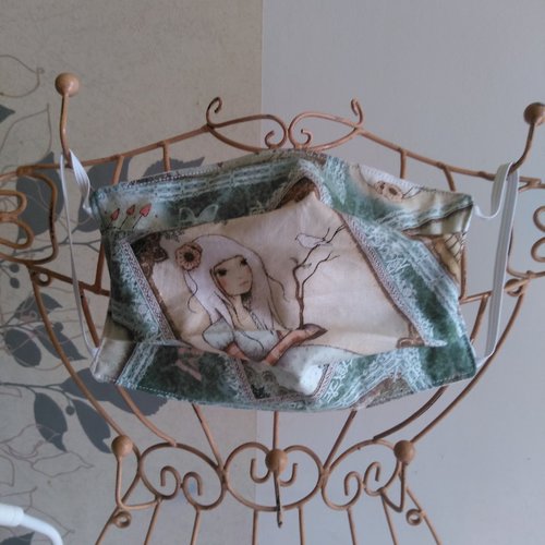 Masque de protection lavable et réutilisable