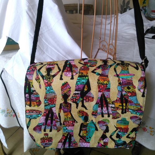 Sac besace " les femmes africaines '