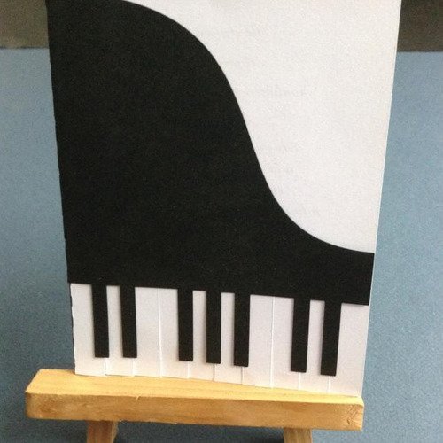 Faire-part piano