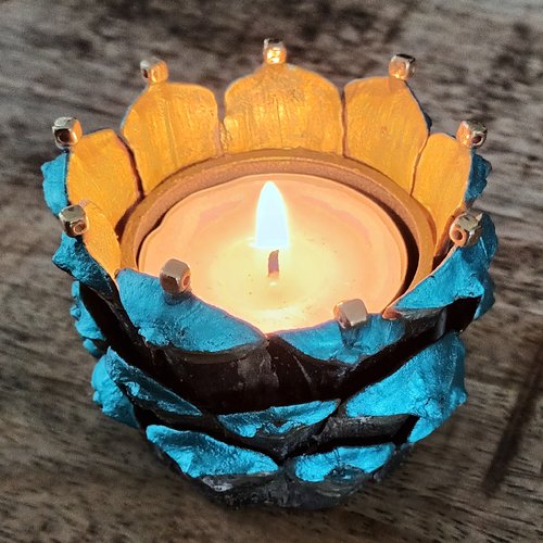 Les "metal'is" pack de 3 photophores