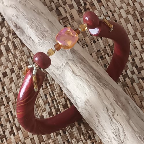 Jonc polymère laqué