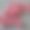 Boutons rose bébé de 12 mm