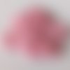Boutons ronds rose pale  de 16 mm