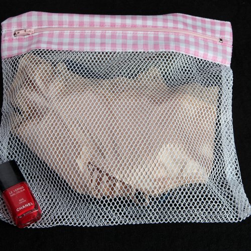 Filet de lavage de lingerie - "fantine" - blanc - n°3