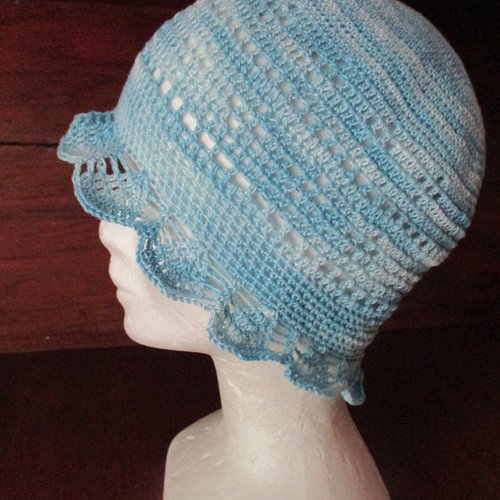 Chapeau  crochet, , bohème, vintage