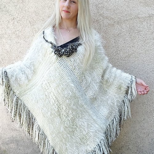 Poncho femme chimbote