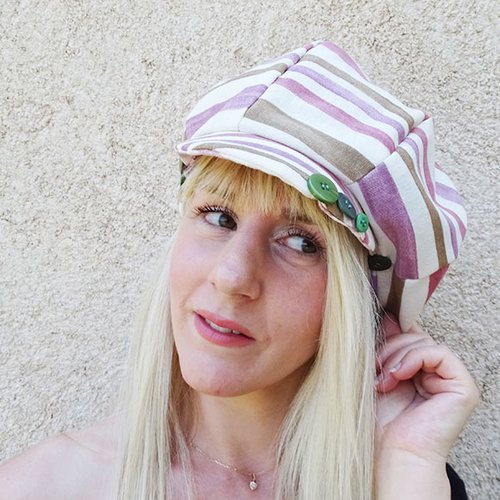 Casquette femme été holidays