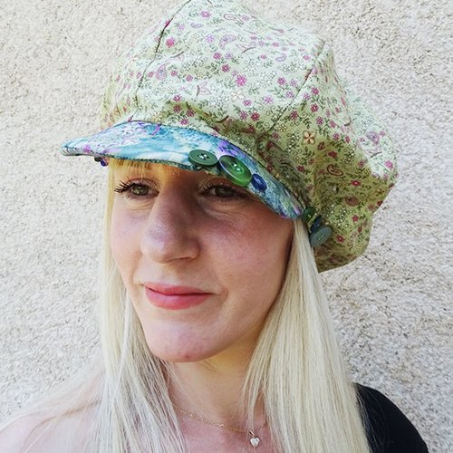 Casquette femme été flora