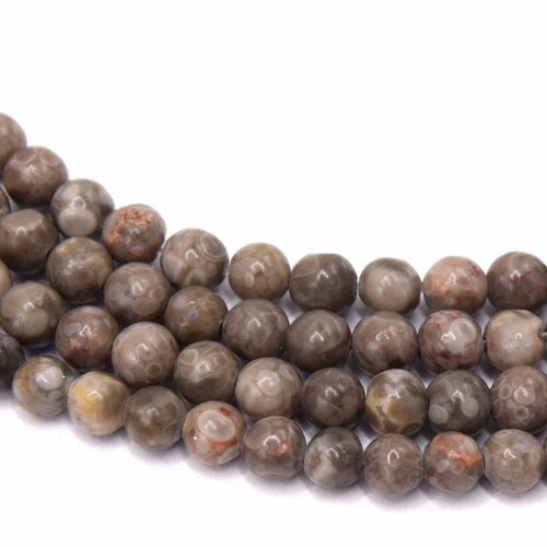 X20 perles de maifanite - pierre de santé - ø6mm rondes
