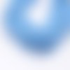 X1 chapelet perles heishi en pâte polymère couleur bleu ciel (option) ~44 cm/17.7"