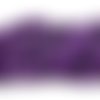 X20 perles tête de mort - crâne skull howlite violet 10 mm