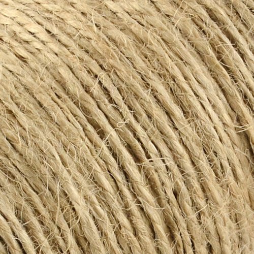 10 mètres de cordon de chanvre  2mm au mètre naturel beige