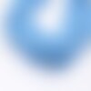 X1 chapelet perles heishi en pâte polymère couleur bleu ciel (option) ~44 cm/17.7&quot;