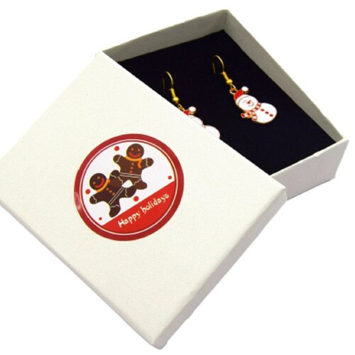 2 boites cadeaux beige à décorer pour bagues, bracelets, boucles oreilles, et collier pendentif