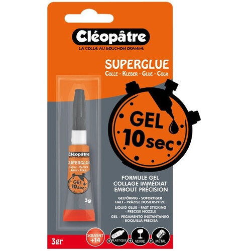 Super glue formule gel cleopatre