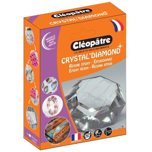 Résine époxy crystal'diamond en 150 ml  cléopâtre