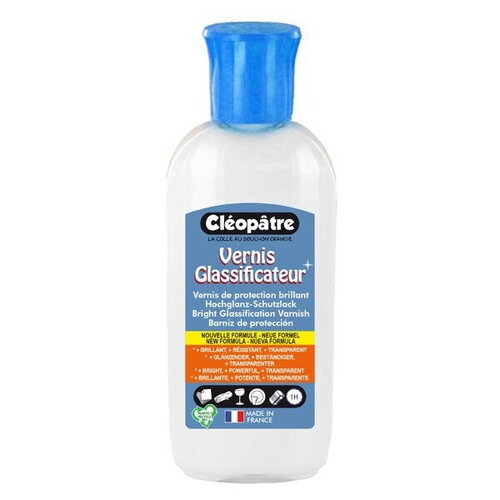 Vernis glassificateur en 100 gr marque cléopâtre