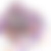 X 1000 paillettes sequins multicolore opaque 6mm