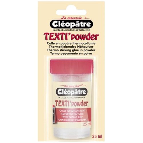 Colle textile poudre texti'powder cléopâtre