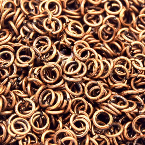 100 anneaux cuivre de 3.5mm