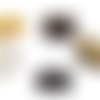 100 embouts serre fils griffes couleur mixte 10x7x5 mm  ref em201601 