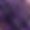80 perles verre rondes violette tacheté 4mm  pv2016045 