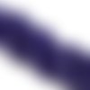 110 perles  à facettes cristal verre toupie violet bleuté mat  4mm pf82