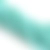 110 perles  à facettes cristal verre toupie turquoise mat 4mm pfo2016a1 