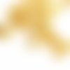 30 calottes coupelles caps fleur doré 4.5x6.5mm ref pcd201601 