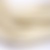 1 chapelet de perles turquoise synthétique beige forme disque ø4mm ~39cm (16") ~170 perles