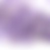 Perles d'amétrine naturelle puce violette - lot de 50 unités