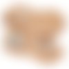 4 boîtes cadeau kraft carrée avec fenêtre pvc 5.5x5.5cm