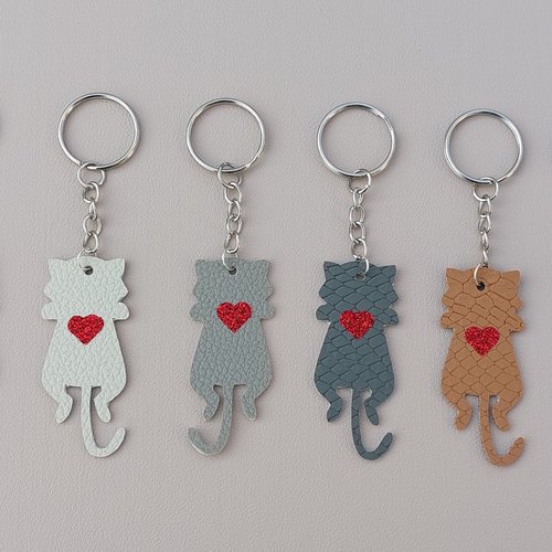 Porte clés chat