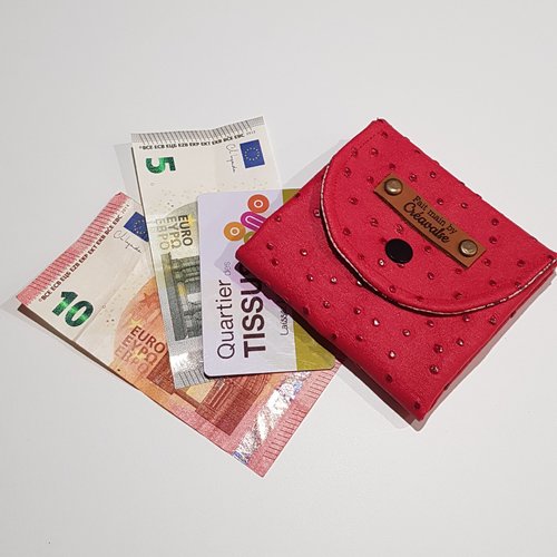 Porte monnaie, porte cartes simili cuir - livraison gratuite