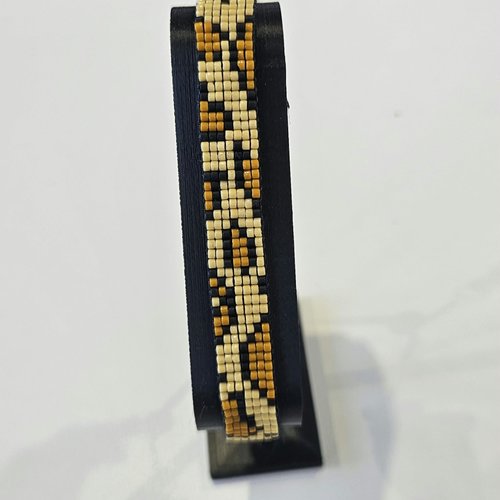 Bracelet perles de verre miyuki réglable. livraison gratuite